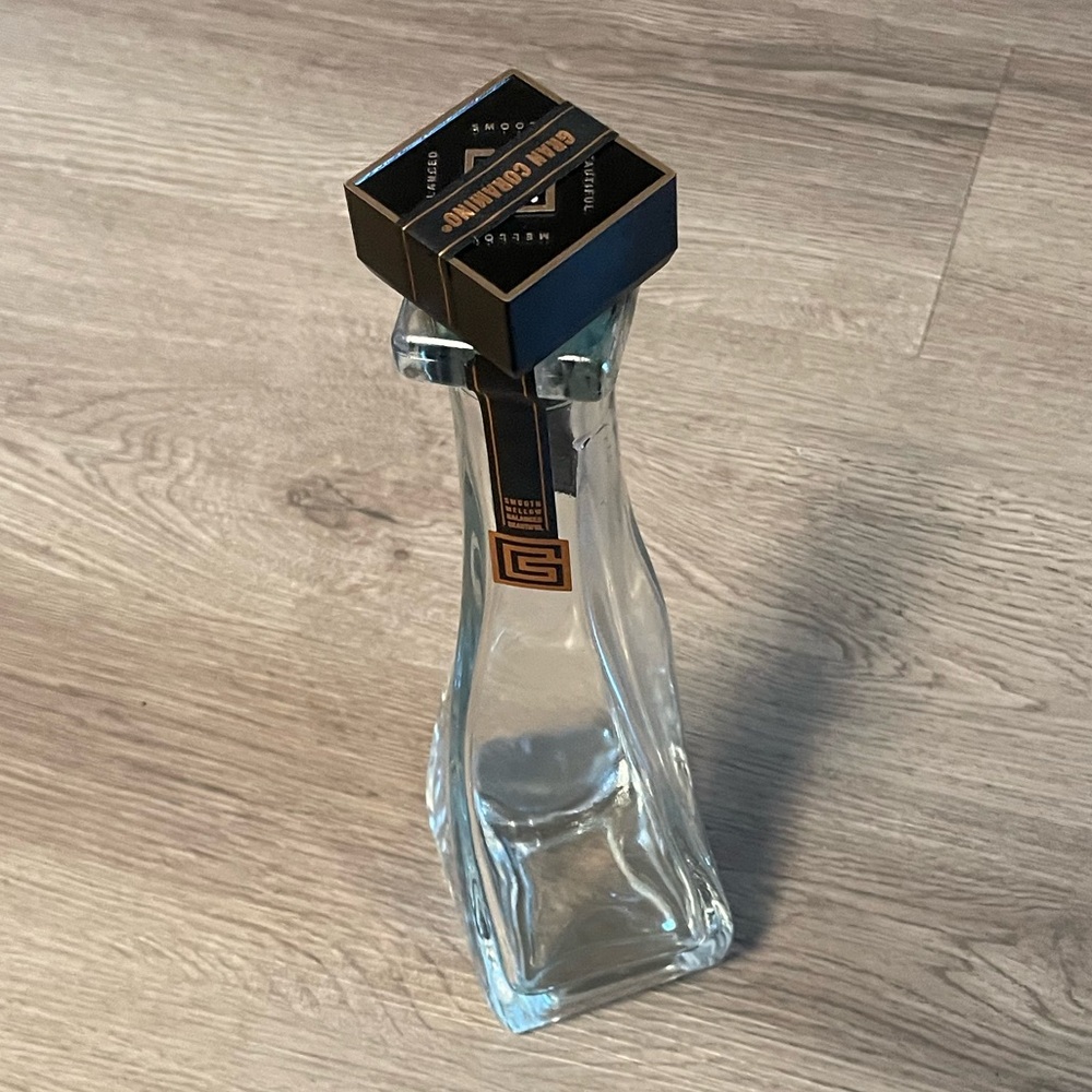 EUC Gran Coramino Reposado Cristalino, Kevin Hart Tequila, EMPTY Decanter 375ml
